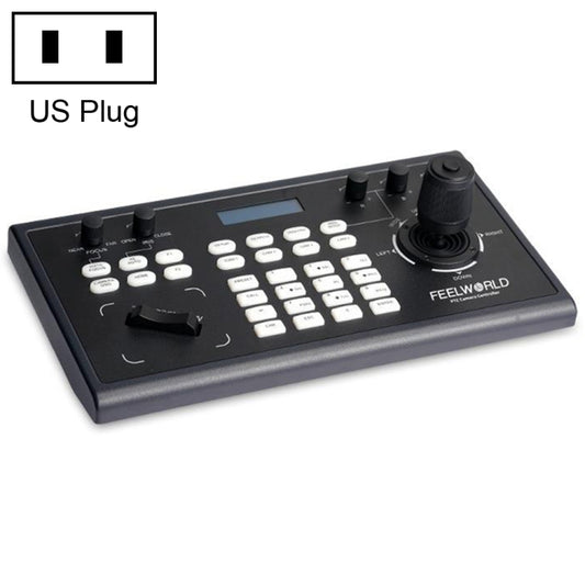 FEELWORLD KBC10 PTZ Camera Controller with Joystick and Keyboard Control ,Support PoE(US Plug) - HD Camera by FEELWORLD | Online Shopping UK | buy2fix