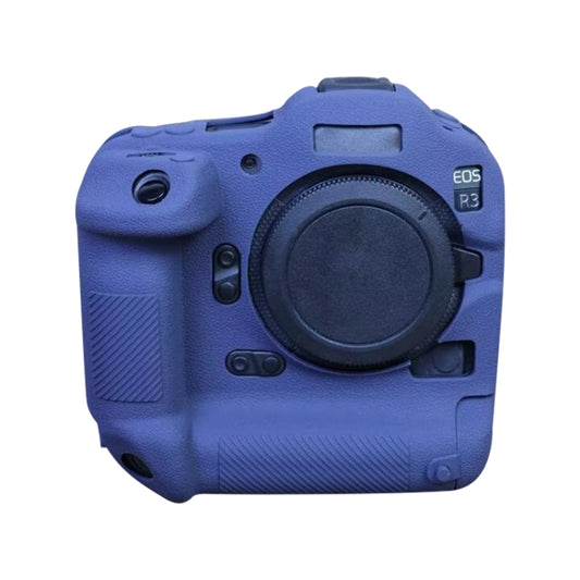 For Canon EOS R3 Soft Silicone Protective Case (Blue) - Protective Case by buy2fix | Online Shopping UK | buy2fix