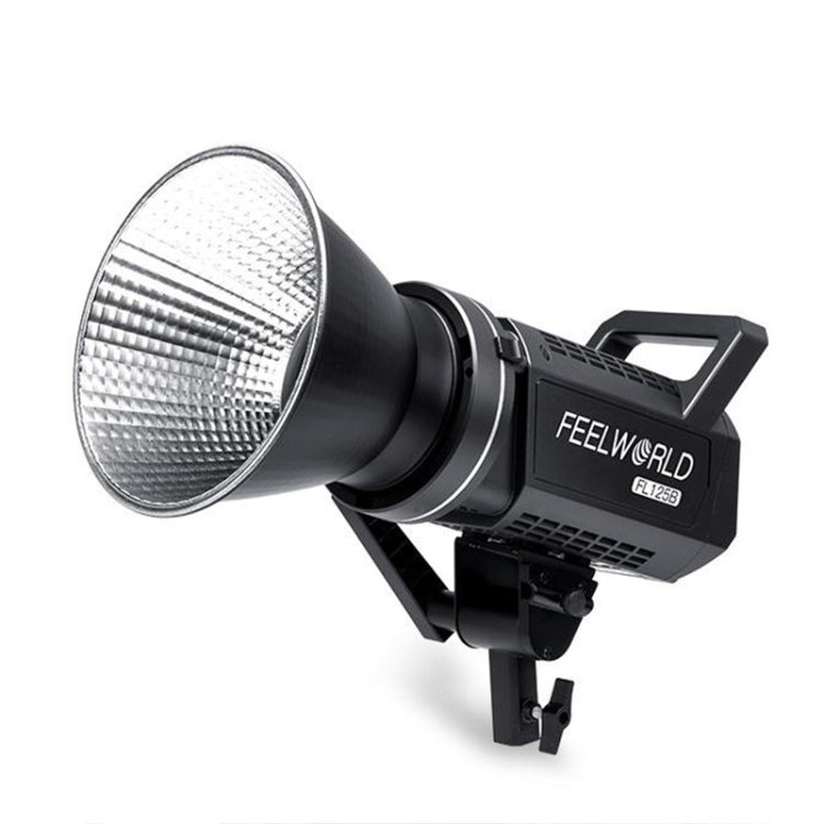 FEELWORLD FL125B 125W Bi-color Point Source Video Light, Bluetooth APP Control(UK Plug) - Shoe Mount Flashes by FEELWORLD | Online Shopping UK | buy2fix