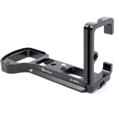 FITTEST LB-A6500 Vertical Shoot Quick Release L Plate Bracket Base Holder for Sony  ILCE-6500 (A6500) Camera Metal Ballhead(Black) - L-Bracket by FITTEST | Online Shopping UK | buy2fix