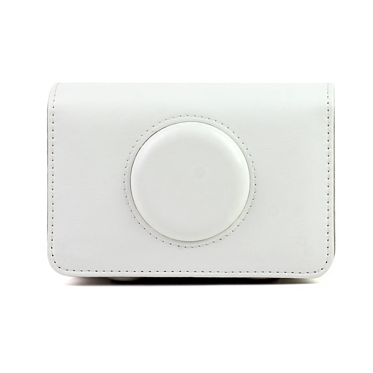 Solid Color PU Leather Case for Polaroid Snap Touch Camera (White) - Camera Accessories by buy2fix | Online Shopping UK | buy2fix