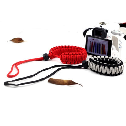 DIY Weave Style Anti-lost Colorful Wrist Strap Grip Emergency Survival Bracelet for DSLR / SLR Cameras, Random Color Delivery - Camera Accessories by buy2fix | Online Shopping UK | buy2fix