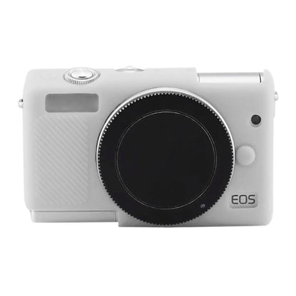 Soft Silicone Protective Case for Canon EOS M200 (White) - Camera Accessories by buy2fix | Online Shopping UK | buy2fix