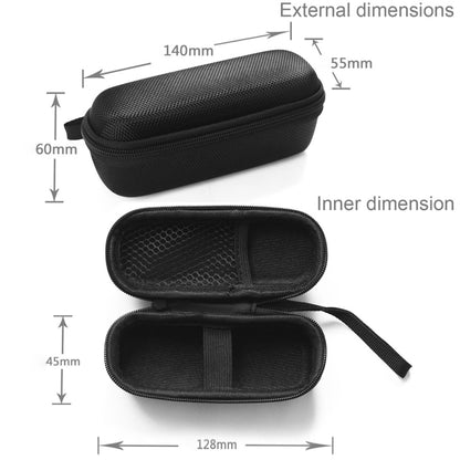 2 PCS Sports Panoramic Camera Camera Protective Bag for Insta360 ONE X, Size: 14cm x 6cm x 5.5cm(Black) - DJI & GoPro Accessories by buy2fix | Online Shopping UK | buy2fix