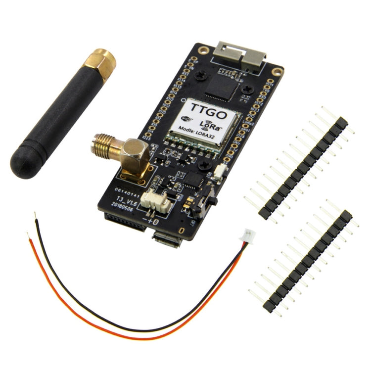 TTGO LORA32 V2.1 ESP32 0.96 inch OLED Bluetooth WiFi Wireless Module 433MHz SMA IP5306 Module with Antenna - Module by TTGO | Online Shopping UK | buy2fix