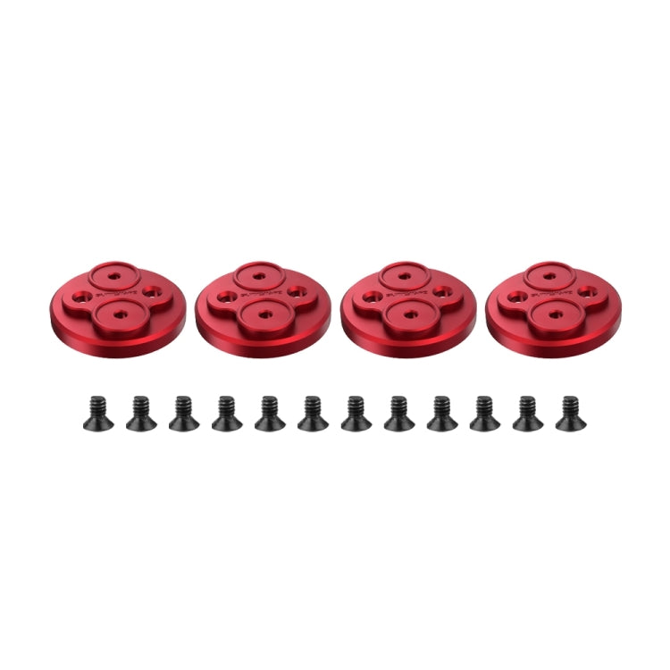 4 PCS Sunnylife Motor Metal Protection Cover for DJI Mini 2 (Red) - DJI & GoPro Accessories by Sunnylife | Online Shopping UK | buy2fix