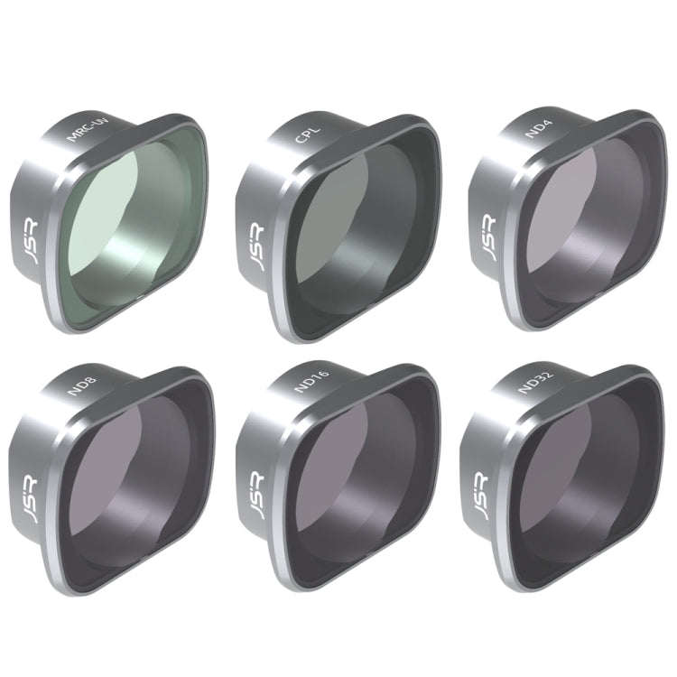 JSR KS 6 in 1 ND4+ND8+ND16+ND32+MCUV+CPL Lens Filter for DJI FPV, Aluminum Alloy Frame - DJI & GoPro Accessories by JSR | Online Shopping UK | buy2fix