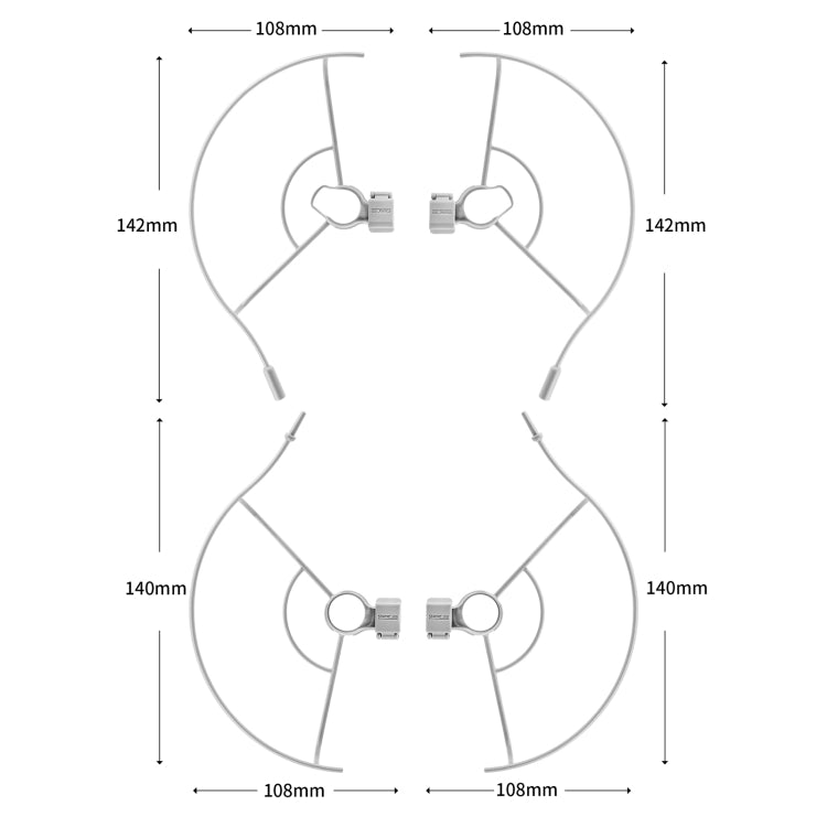 STARTRC 1109131 Drone Propeller Protective Guard Anti-collision Ring for DJI Mini  2 / Mavic Mini(Grey) - DJI & GoPro Accessories by STARTRC | Online Shopping UK | buy2fix