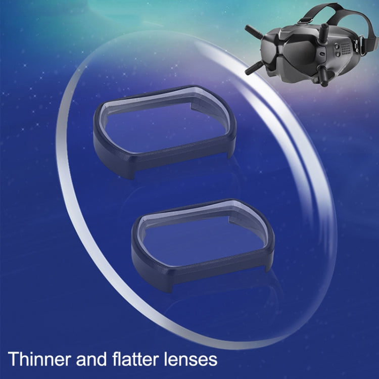 RCSTQ 2 PCS 250 Degree Myopia Glasses Lens Vision Correction Aspherical Lens for DJI FPV Goggles V2 - Lens Accessories by RCSTQ | Online Shopping UK | buy2fix