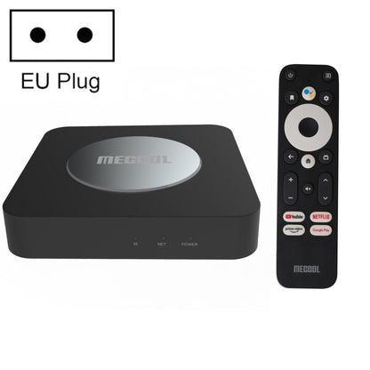 MECOOL KM2 Plus 4K Smart TV BOX Android 11.0 Media Player with Remote Control, Amlogic S905X2 Quad Core, RAM: 2GB, ROM: 16GB, EU Plug - Consumer Electronics by MECOOL | Online Shopping UK | buy2fix