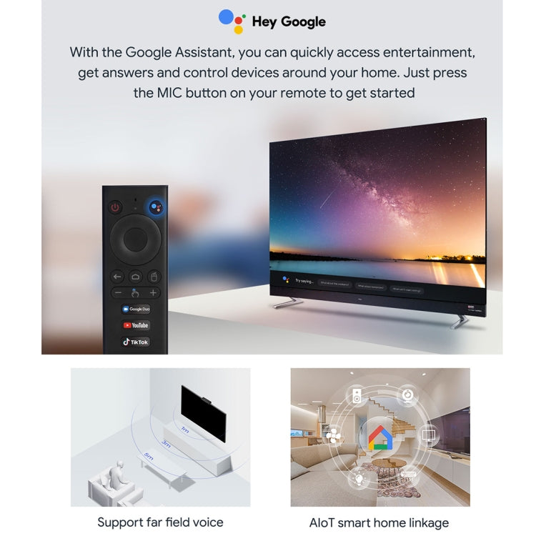 MECOOL KA2 Video Calling on TV Android 10.0 Smart TV Box with Remote Control, Amlogic S905X4 Quad Core Cortex A35, 2GB+16GB, Dual-Band / Ethernet / Camera(EU Plug) - Consumer Electronics by MECOOL | Online Shopping UK | buy2fix