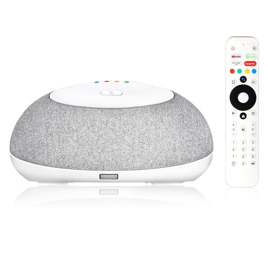 MECOOL KA1 Smart TV Speaker Android 11 TV Box with Remote Control, Amlogic S905X4 Quad Core Cortex-A55, 4GB+32GB, Dual-Band / Bluetooth / Ethernet / DVB-T/T2 / DVB-C(AU Plug) - Consumer Electronics by MECOOL | Online Shopping UK | buy2fix