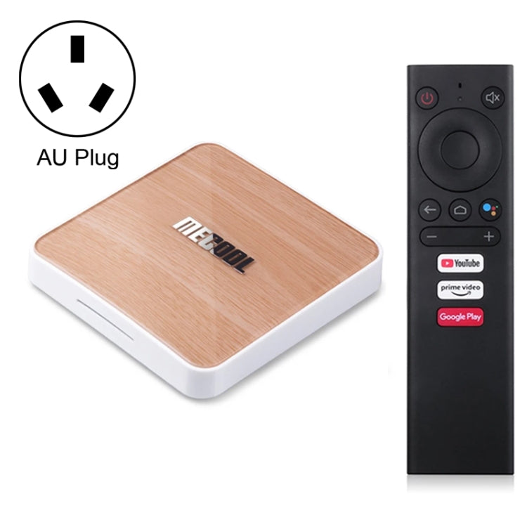 MECOOL KM6 4K Smart TV BOX Android 10.0 Media Player wtih Remote Control, Amlogic S905X4 Quad Core ARM Cortex A55, RAM: 4GB, ROM: 64GB, Support WiFi, Bluetooth, Ethernet, AU Plug - Consumer Electronics by MECOOL | Online Shopping UK | buy2fix