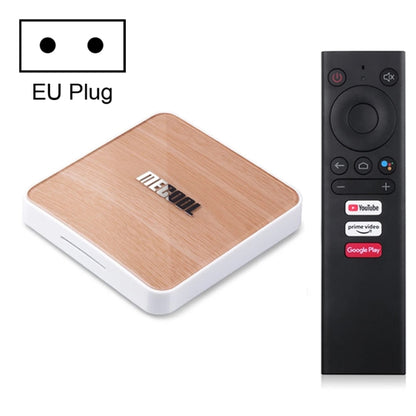 MECOOL KM6 4K Smart TV BOX Android 10.0 Media Player wtih Remote Control, Amlogic S905X4 Quad Core ARM Cortex A55, RAM: 4GB, ROM: 64GB, Support WiFi, Bluetooth, Ethernet, EU Plug - Consumer Electronics by MECOOL | Online Shopping UK | buy2fix