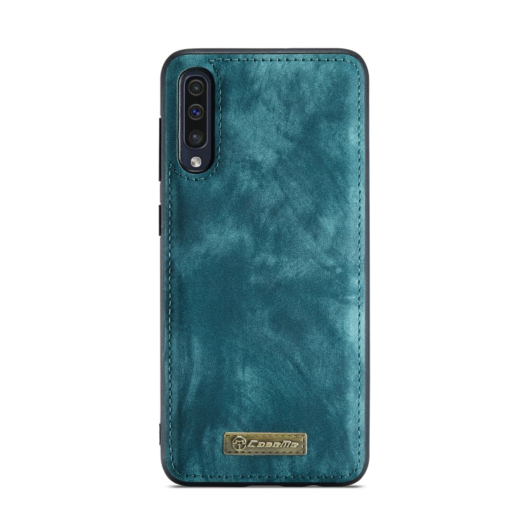 For Samsung Galaxy A70 CaseMe-008 Detachable Multifunctional Flip Leather Phone Case(Blue) - Galaxy Phone Cases by CaseMe | Online Shopping UK | buy2fix