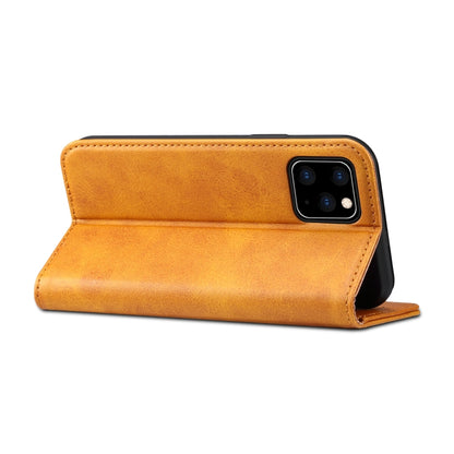 Suteni Calf Texture Horizontal Flip Leather Case with Holder & Card Slots & Wallet for iPhone 11 Pro(Khaki) - iPhone 11 Pro Cases by Suteni | Online Shopping UK | buy2fix