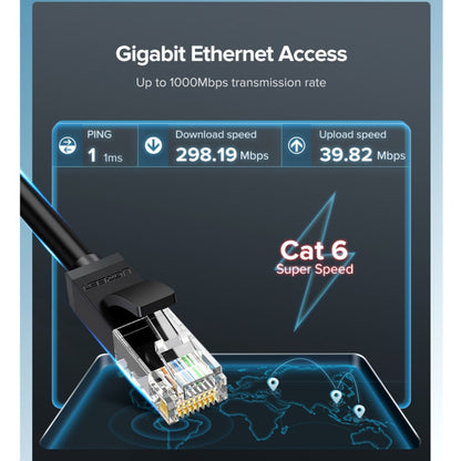 UGREEN NW102 Cat6 RJ45 Household Gigabit Twisted Pair Round Ethernet Cable, Length:20m - Lan Cable and Tools by UGREEN | Online Shopping UK | buy2fix