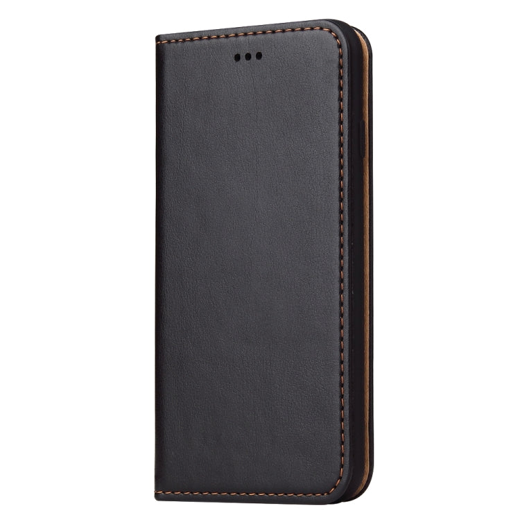 For iPhone SE 2022 / SE 2020 / 8 / 7 Fierre Shann PU Genuine Leather Texture Horizontal Flip Leather Case with Holder & Card Slots & Wallet(Black) - iPhone SE 2022 / 2020 / 8 / 7 Cases by FIERRE SHANN | Online Shopping UK | buy2fix