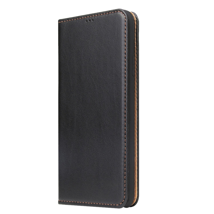 Fierre Shann PU Genuine Leather Texture Horizontal Flip Leather Case with Holder & Card Slots & Wallet For iPhone 11 Pro(Black) - iPhone 11 Pro Cases by FIERRE SHANN | Online Shopping UK | buy2fix