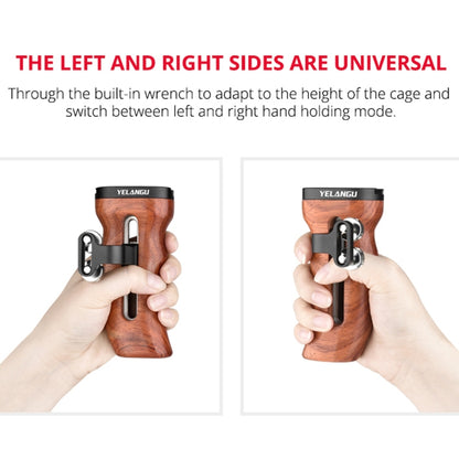 YELANGU A72 Universal Camera Wooden Handle - Camera Accessories by YELANGU | Online Shopping UK | buy2fix