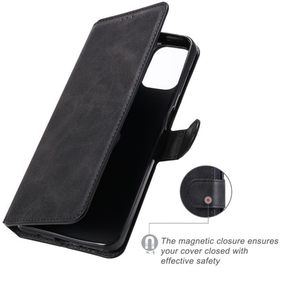 For Motorola Moto G9 Plus Classic Calf Texture PU + TPU Horizontal Flip Leather Case, with Holder & Card Slots & Wallet(Black) - Motorola Cases by buy2fix | Online Shopping UK | buy2fix