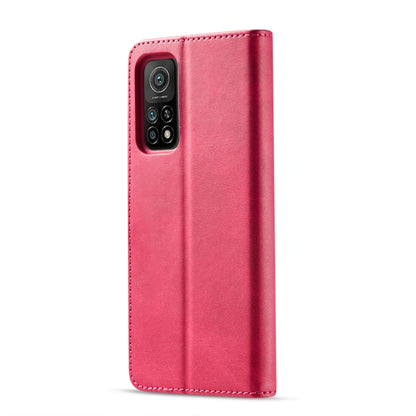 For Xiaomi Mi 10 5G / Mi 10T Pro 5G LC.IMEEKE Calf Texture Horizontal Flip Leather Case with Holder & Card Slots & Wallet(Red) - Xiaomi Cases by LC.IMEEKE | Online Shopping UK | buy2fix