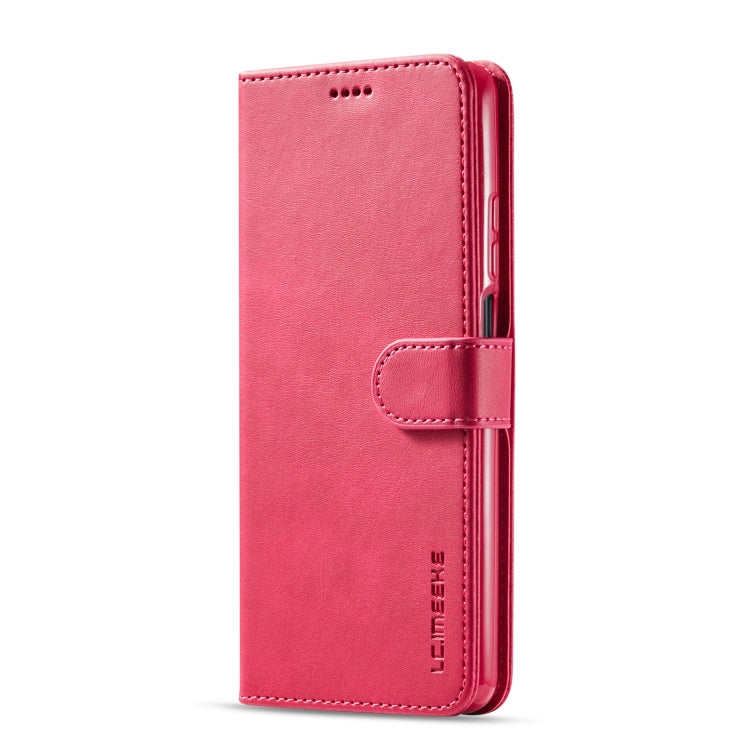 For Xiaomi Mi 10T Lite 5G LC.IMEEKE Calf Texture Horizontal Flip Leather Case with Holder & Card Slots & Wallet(Red) - Xiaomi Cases by LC.IMEEKE | Online Shopping UK | buy2fix