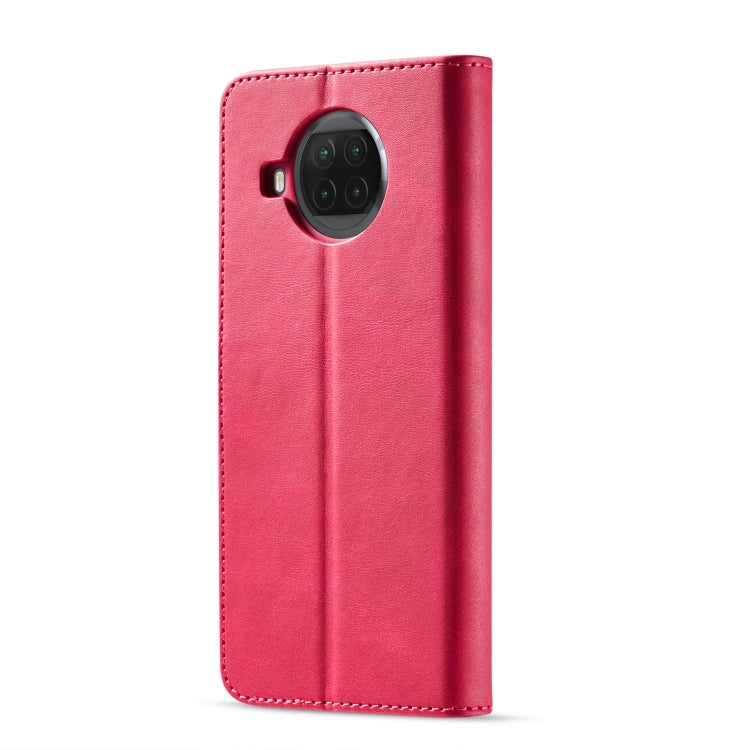 For Xiaomi Mi 10T Lite 5G LC.IMEEKE Calf Texture Horizontal Flip Leather Case with Holder & Card Slots & Wallet(Red) - Xiaomi Cases by LC.IMEEKE | Online Shopping UK | buy2fix