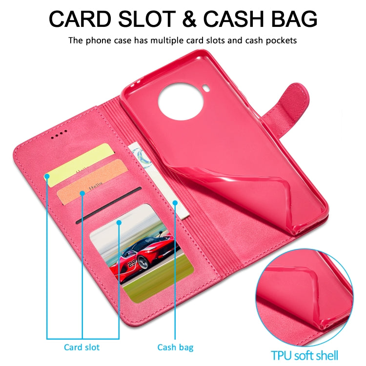 For Xiaomi Mi 10T Lite 5G LC.IMEEKE Calf Texture Horizontal Flip Leather Case with Holder & Card Slots & Wallet(Red) - Xiaomi Cases by LC.IMEEKE | Online Shopping UK | buy2fix