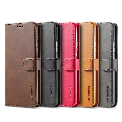 For Xiaomi Mi 10T Lite 5G LC.IMEEKE Calf Texture Horizontal Flip Leather Case with Holder & Card Slots & Wallet(Red) - Xiaomi Cases by LC.IMEEKE | Online Shopping UK | buy2fix