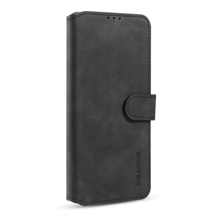 For samsung Galaxy A32 5G DG.MING Retro Oil Side Horizontal Flip Leather Case with Holder & Card Slots & Wallet(Black) - Galaxy Phone Cases by DG.MING | Online Shopping UK | buy2fix