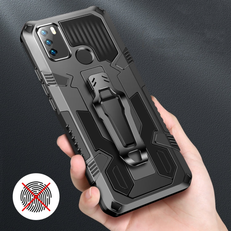 For OPPO Reno5 5G Machine Armor Warrior Shockproof PC + TPU Protective Case(Red) - OPPO & vivo Accessories by buy2fix | Online Shopping UK | buy2fix