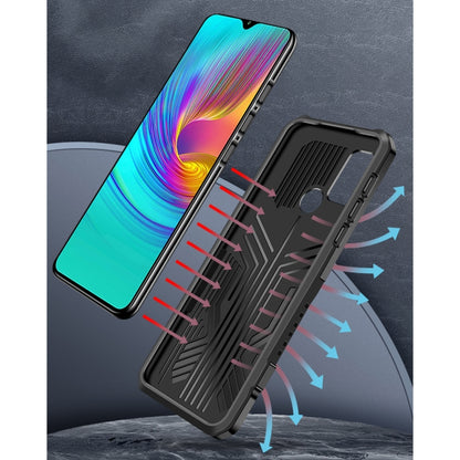 For OPPO Reno5 5G Machine Armor Warrior Shockproof PC + TPU Protective Case(Red) - OPPO & vivo Accessories by buy2fix | Online Shopping UK | buy2fix