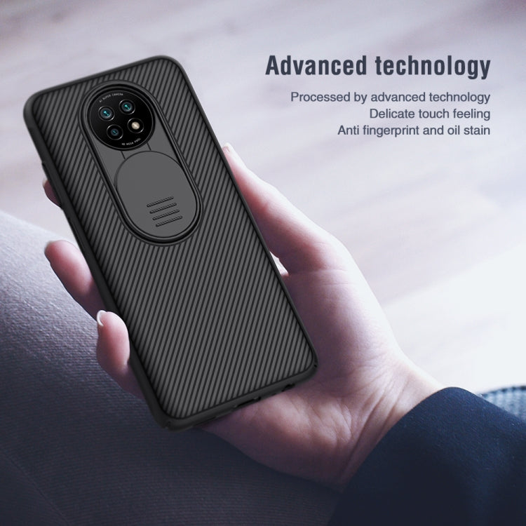 For Xiaomi Note 9 5G / Note 9T  NILLKIN Black Mirror Series PC Camshield Full Coverage Dust-proof Scratch Resistant Case - Xiaomi Cases by NILLKIN | Online Shopping UK | buy2fix