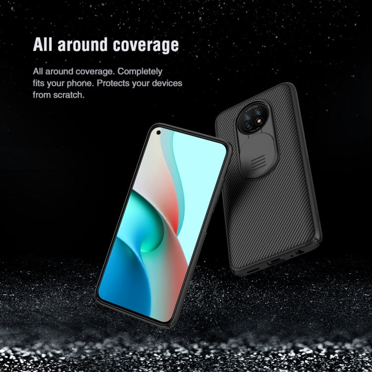 For Xiaomi Note 9 5G / Note 9T  NILLKIN Black Mirror Series PC Camshield Full Coverage Dust-proof Scratch Resistant Case - Xiaomi Cases by NILLKIN | Online Shopping UK | buy2fix