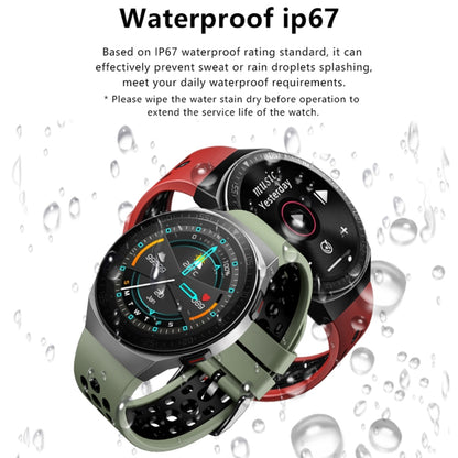 MT3 1.28 inch TFT Screen IP67 Waterproof Smart Watch, Support Bluetooth Call / Sleep Monitoring / Heart Rate Monitoring(Black) - Smart Wear by buy2fix | Online Shopping UK | buy2fix