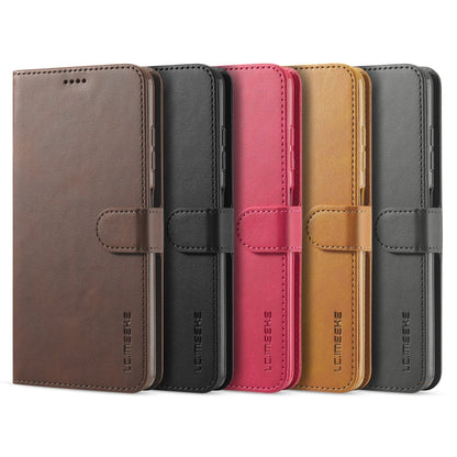 For Xiaomi Poco X3 NFC LC.IMEEKE Calf Texture Horizontal Flip Leather Case with Holder & Card Slots & Wallet(Brown) - Xiaomi Cases by LC.IMEEKE | Online Shopping UK | buy2fix