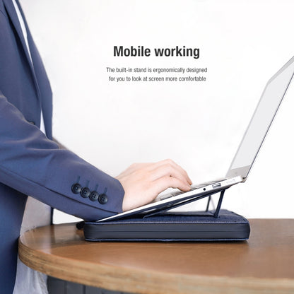 NILLKIN Commuter Multifunctional Laptop Sleeve For 14.0 inch and Below(Dark Gray) - 14.1 inch by NILLKIN | Online Shopping UK | buy2fix