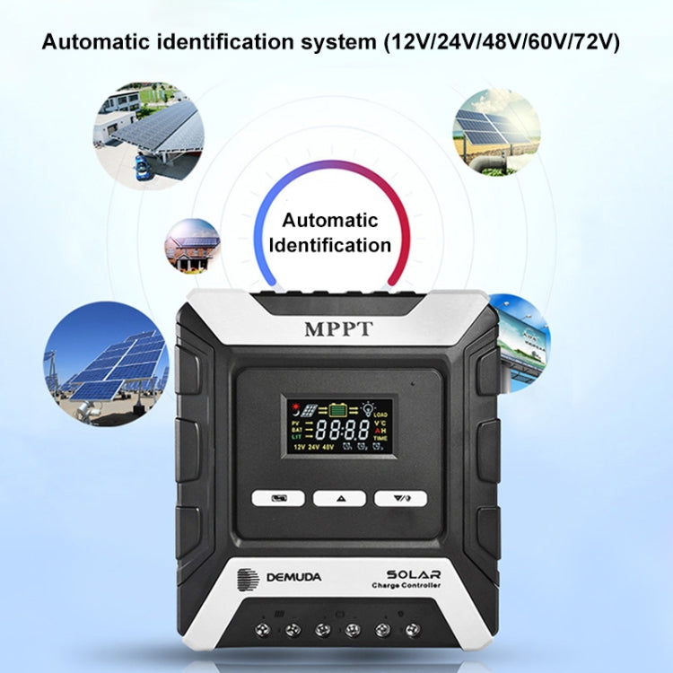 MPPT Solar Controller 12V / 24V / 48V Automatic Identification Charging Controller with Dual USB Output, Model:20A - Others by buy2fix | Online Shopping UK | buy2fix