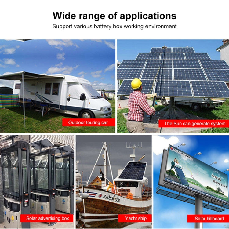 MPPT Solar Controller 12V / 24V / 48V Automatic Identification Charging Controller with Dual USB Output, Model:20A - Others by buy2fix | Online Shopping UK | buy2fix