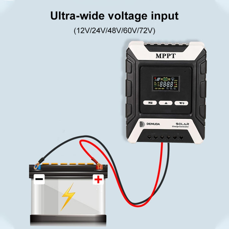 MPPT Solar Controller 12V / 24V / 48V Automatic Identification Charging Controller with Dual USB Output, Model:20A - Others by buy2fix | Online Shopping UK | buy2fix