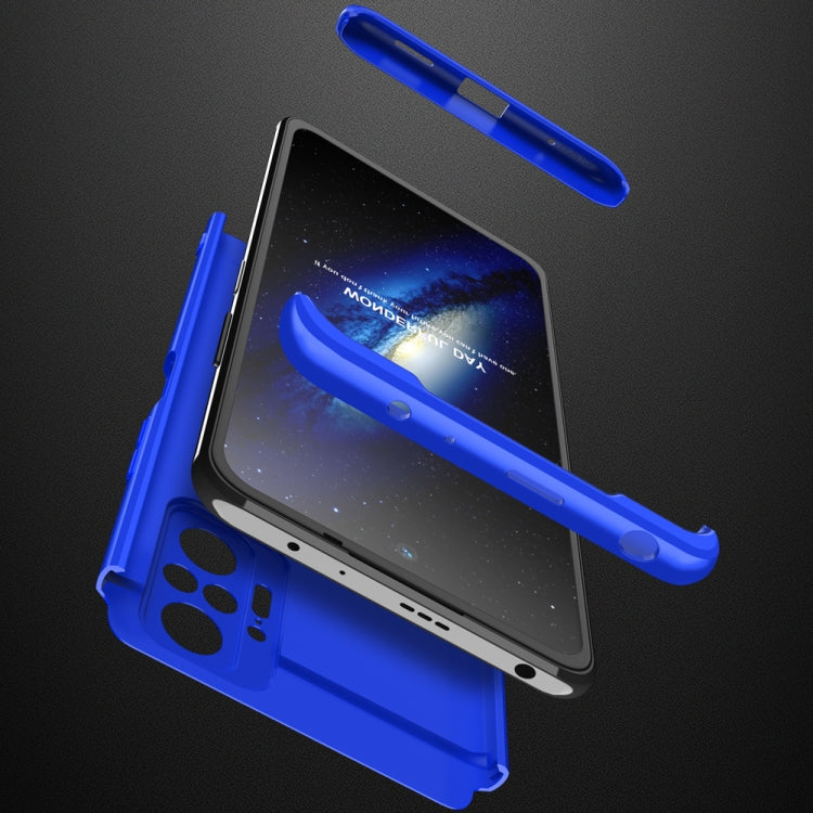 For Xiaomi Redmi Note 10 Pro / Note 10 Pro Max GKK Three Stage Splicing Full Coverage PC Protective Case(Blue) - Xiaomi Cases by GKK | Online Shopping UK | buy2fix