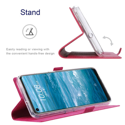 For Motorola Moto G30 / G10 ViLi K Series Shockproof TPU + PU Leather Magnetic Buckle Horizontal Flip Case with Card Slots & Wallet & Holder(Rose Red) - Motorola Cases by ViLi | Online Shopping UK | buy2fix