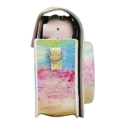 Painted Series Camera Bag with Shoulder Strap for Fujifilm Instax mini 11(Oil Paint) - Camera Accessories by buy2fix | Online Shopping UK | buy2fix