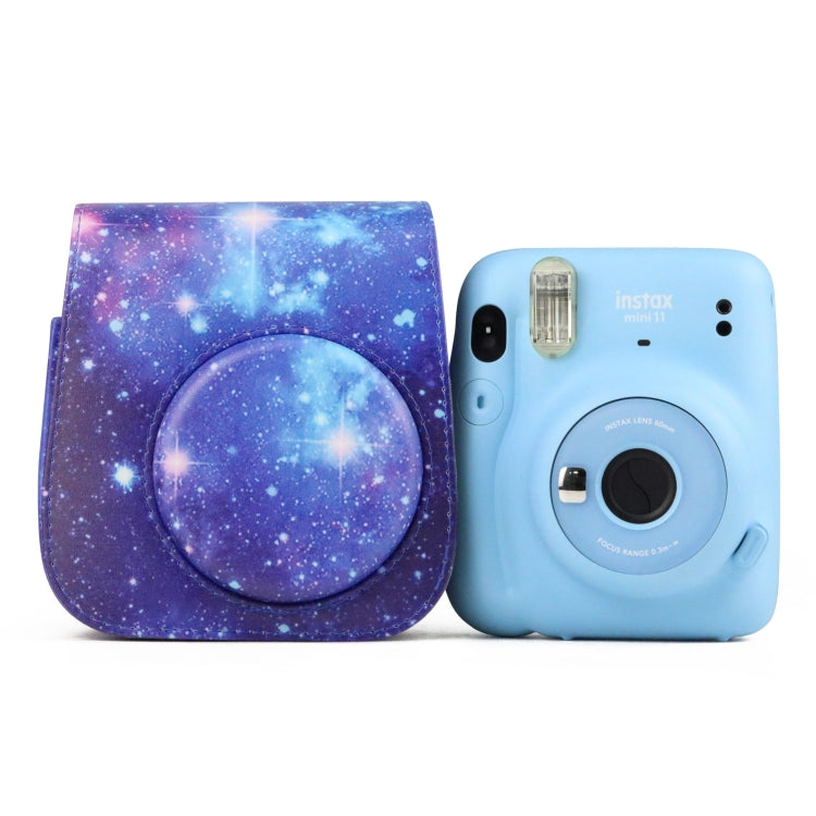 Painted Series Camera Bag with Shoulder Strap for Fujifilm Instax mini 11(Shining Starry Sky) - Camera Accessories by buy2fix | Online Shopping UK | buy2fix
