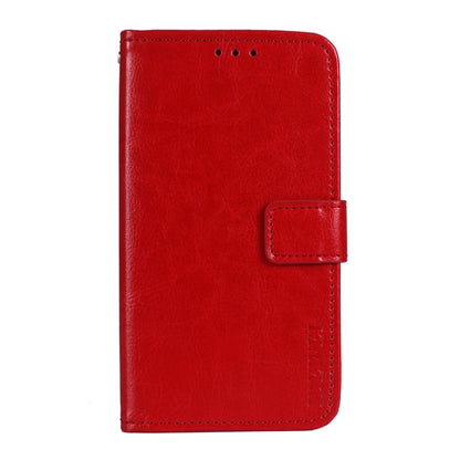 For Umidigi Bison GT idewei Crazy Horse Texture Horizontal Flip Leather Case with Holder & Card Slots & Wallet(Red) - More Brand by idewei | Online Shopping UK | buy2fix