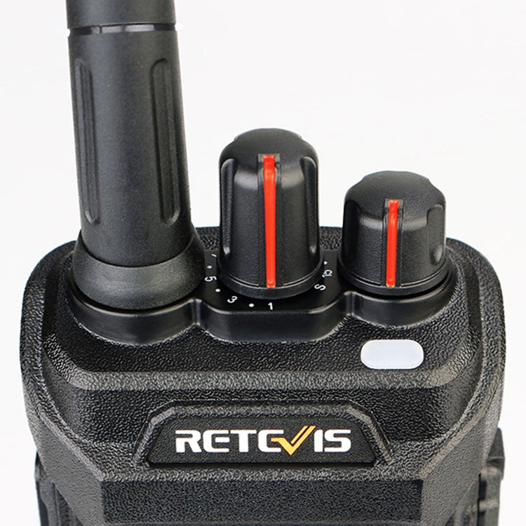 RETEVIS RT48 2W 16CHS Waterproof FRS Handheld Walkie Talkie, US Plug(Black) - Handheld Walkie Talkie by RETEVIS | Online Shopping UK | buy2fix