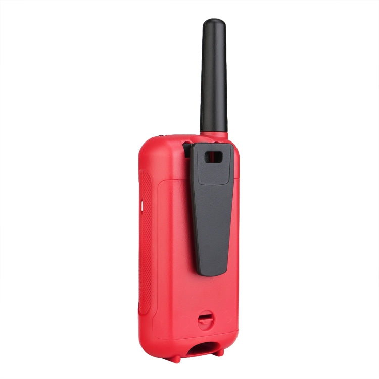 1 Pair RETEVIS RT49B 0.5W US Frequency 462.5500-467.7125MHz 22CHS FRS Two Way Radio Handheld Walkie Talkie, US Plug(Red) - Handheld Walkie Talkie by RETEVIS | Online Shopping UK | buy2fix