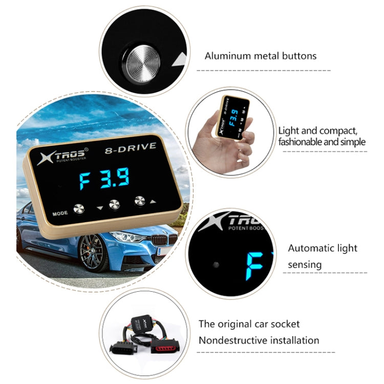 For Toyota RAV4 2005- TROS 8-Drive Potent Booster Electronic Throttle Controller Speed Booster - In Car by TROS | Online Shopping UK | buy2fix