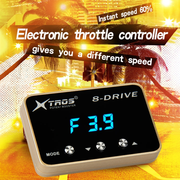 For Audi A1 2010- TROS 8-Drive Potent Booster Electronic Throttle Controller Speed Booster - In Car by TROS | Online Shopping UK | buy2fix